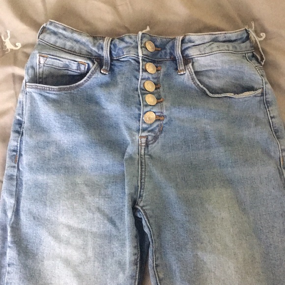 Pacsun High waisted color block jeans size 25 - Picture 3 of 3